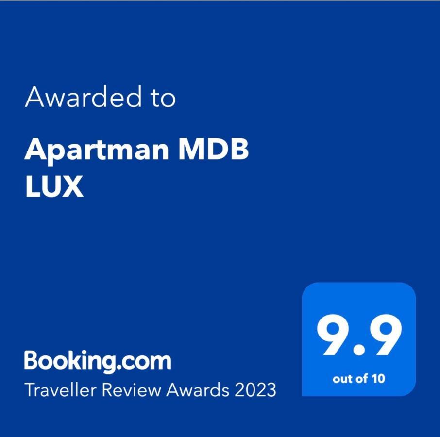 Apartman Mdb Lux Subotica Exterior foto