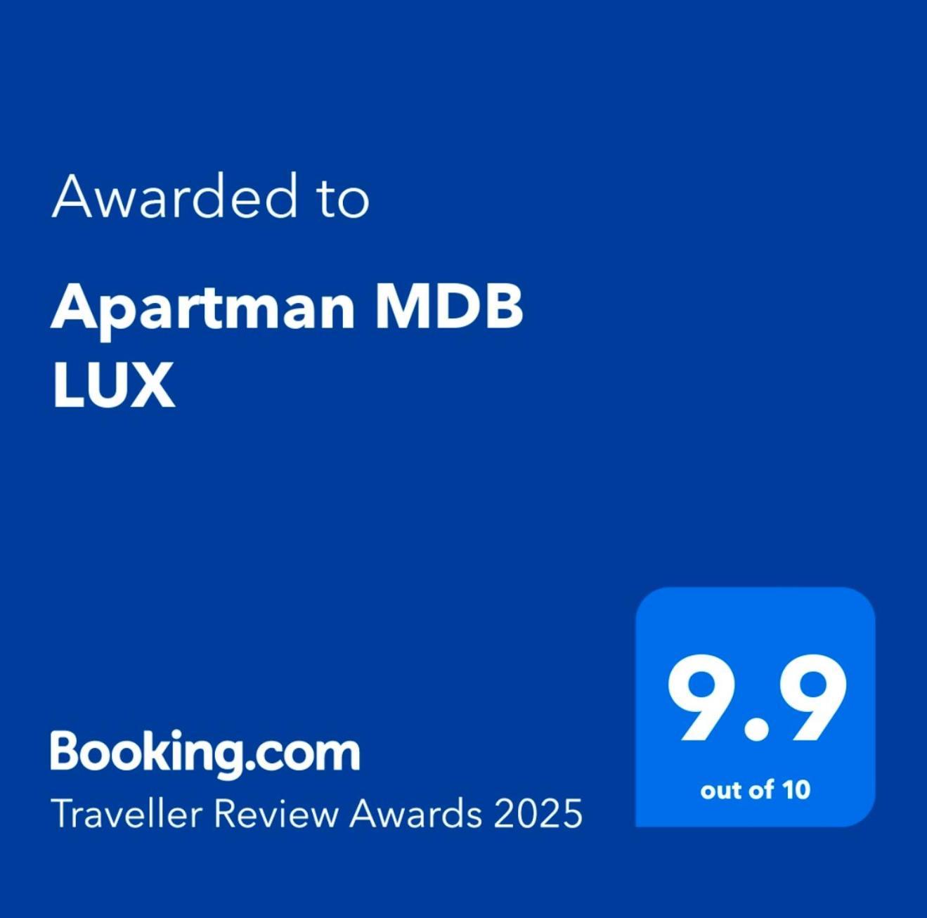 Apartman Mdb Lux Subotica Exterior foto